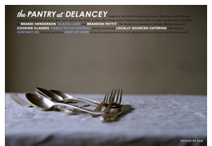 The Pantry at Delancey website